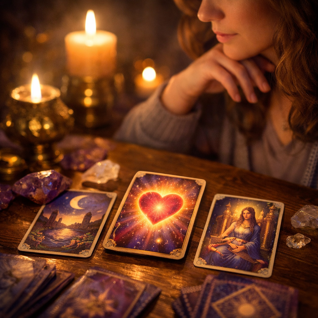 Gratis tarotkaarten trekken